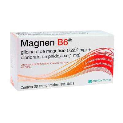 Magnen B6 Com 30 Comprimidos